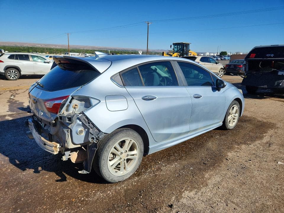 2017 CHEVROLET CRUZE LT LT 3