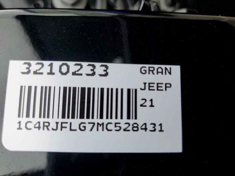 2021 JEEP GRAND CHEROKEE TRAILHAWK 14