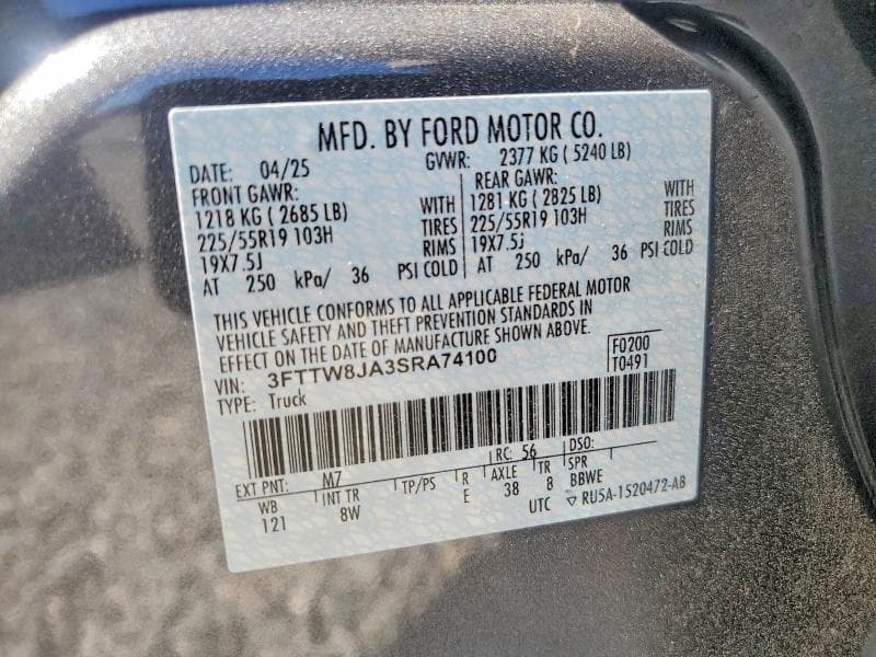 2025 FORD MAVERICK XLT 13