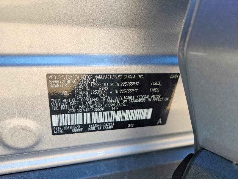 2024 TOYOTA RAV4 LE LE 13