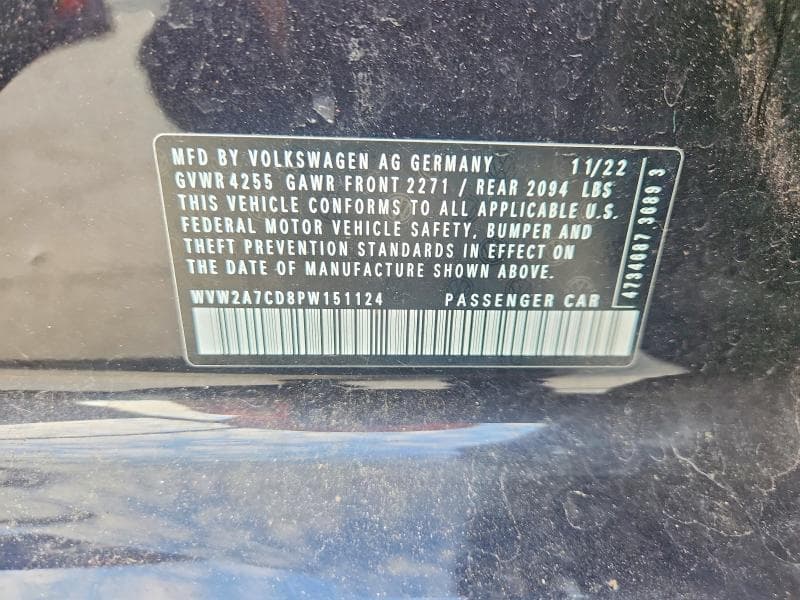 2023 VOLKSWAGEN GTI SE 12