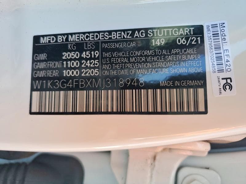 2021 MERCEDES-BENZ A 220 4MATIC 12