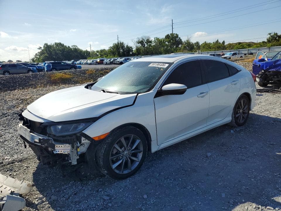 2019 HONDA CIVIC EXL - 1