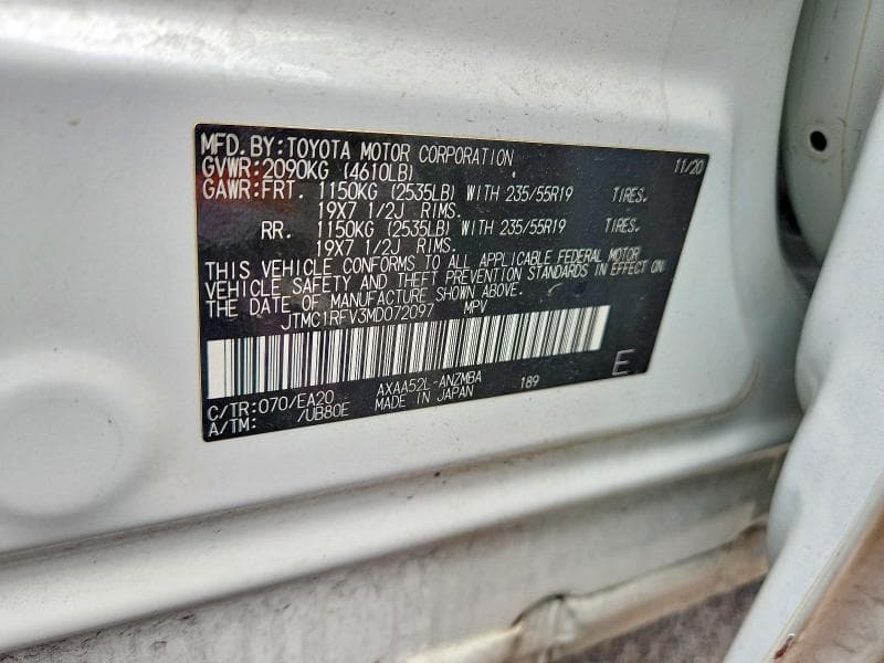 2021 TOYOTA RAV4 XLE PREMIUM 14