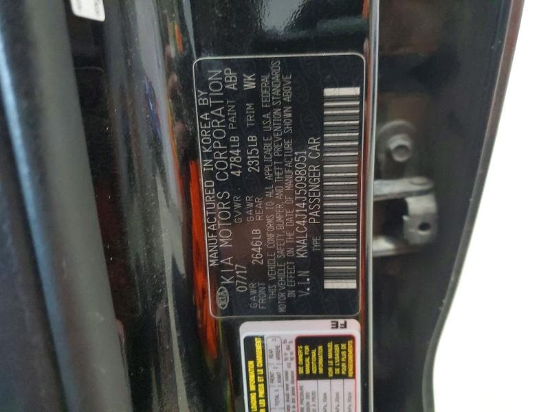 2018 KIA CADENZA LIMITED LIMITED 12
