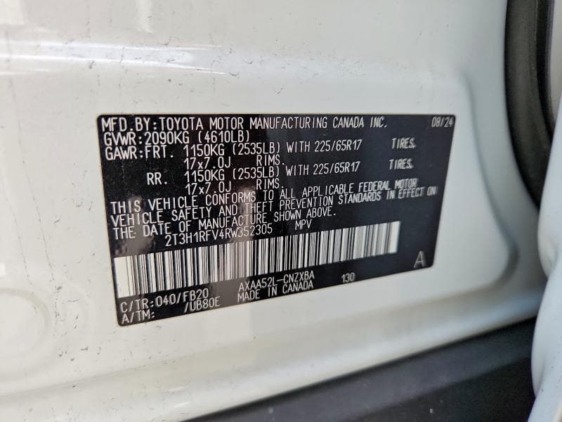 2024 TOYOTA RAV4 LE 13