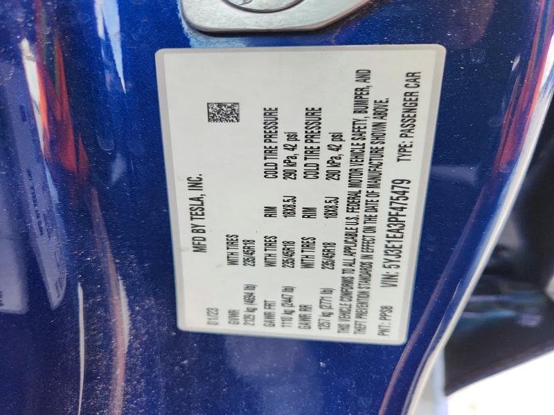 2023 TESLA MODEL 3 13