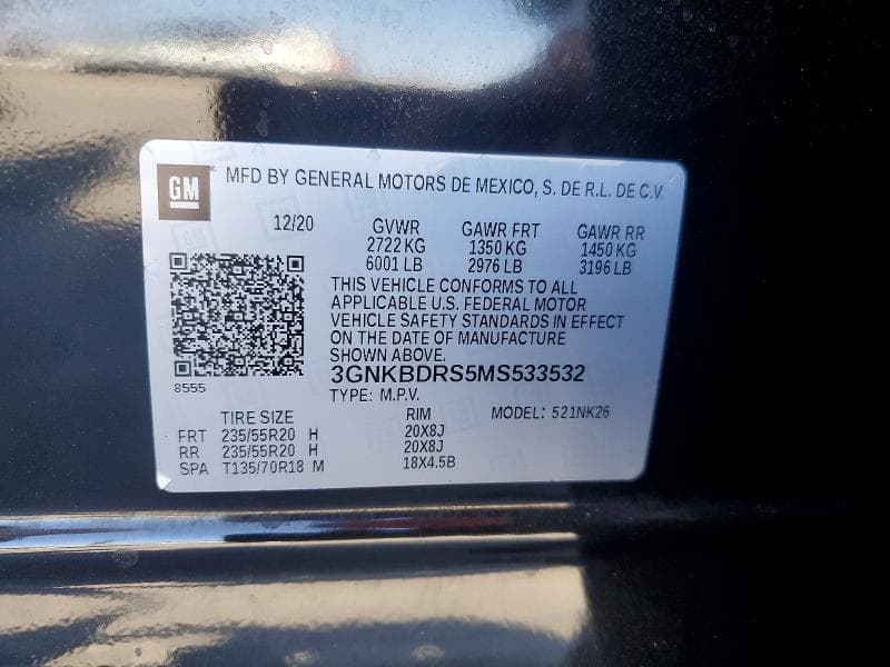 2021 CHEVROLET BLAZER 3LT 13