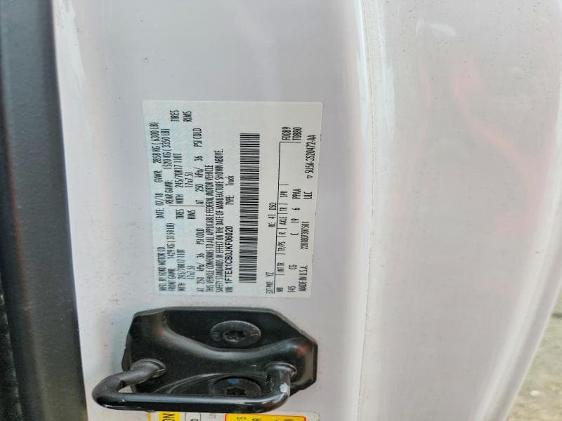2018 FORD F150 SUPER CAB SUPER CAB 10