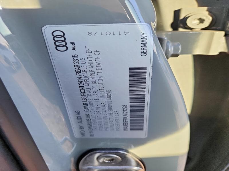 2020 AUDI A3 S-LINE PREMIUM 12