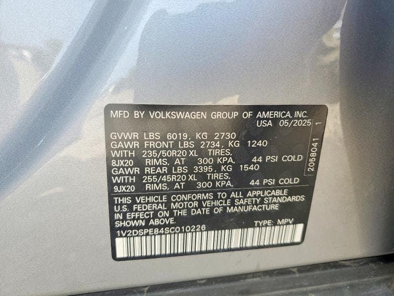 2025 VOLKSWAGEN ID.4 PRO 12