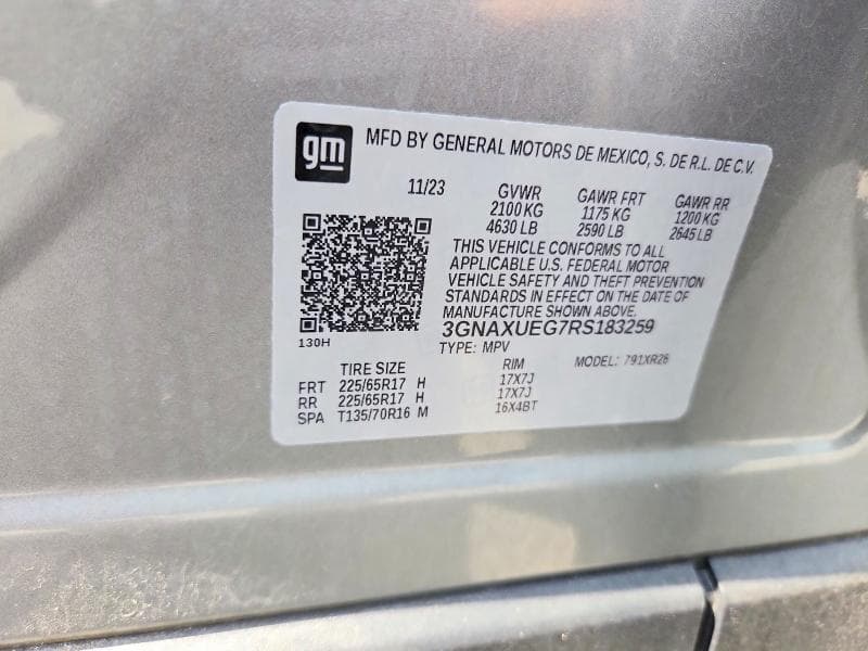 2024 CHEVROLET EQUINOX LT 14