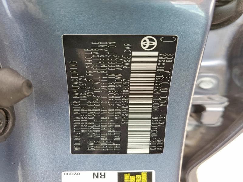 2024 TOYOTA COROLLA SE 12