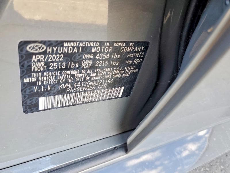 2022 HYUNDAI SONATA SEL PLUS 13