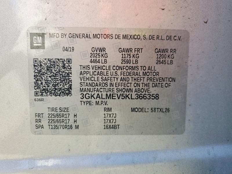 2019 GMC TERRAIN SLE 14