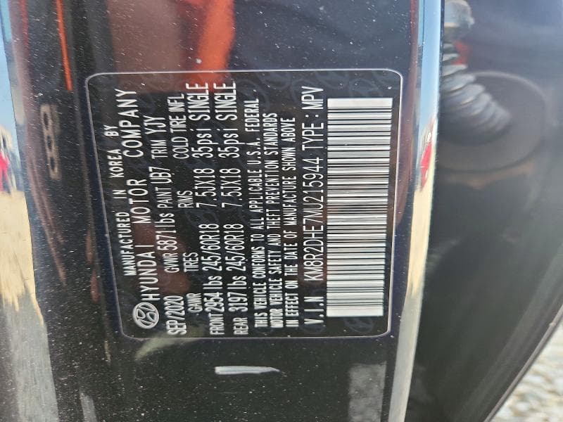 2021 HYUNDAI PALISADE SEL 14