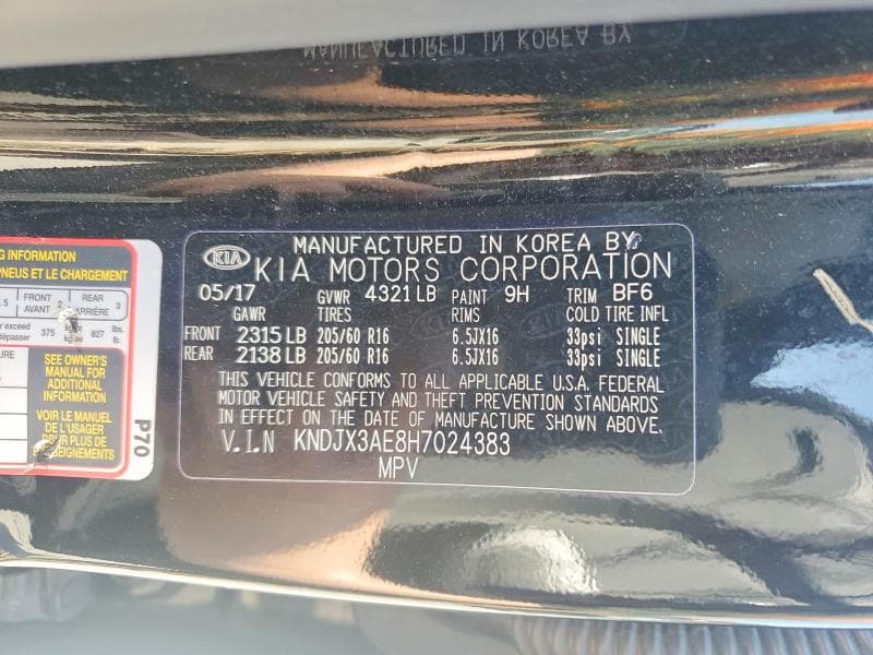2017 KIA SOUL EV + 12