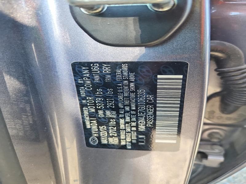 2016 HYUNDAI GENESIS 3.8L 12