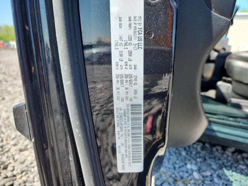 2017 DODGE GRAND CARAVAN GT 13