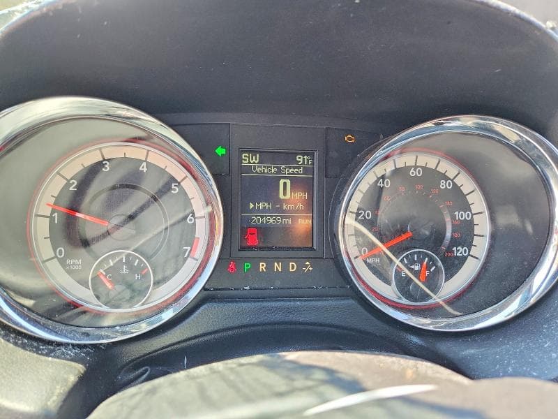 2017 DODGE GRAND CARAVAN GT 9