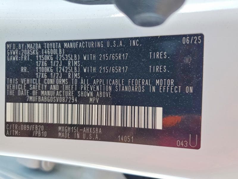 2025 TOYOTA COROLLA CROSS HYBRID SE 14