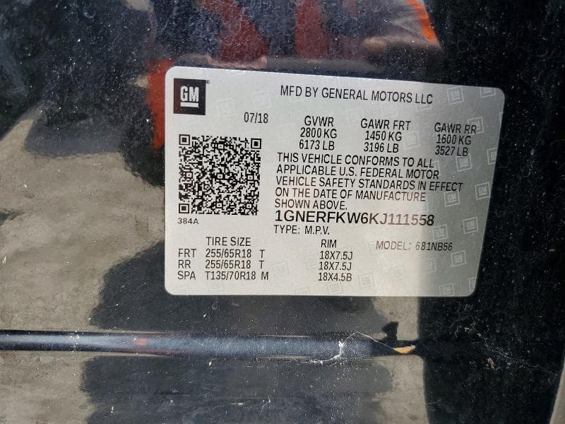 2019 CHEVROLET TRAVERSE LS LS 13