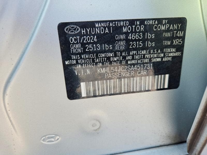 2025 HYUNDAI SONATA N LINE 12