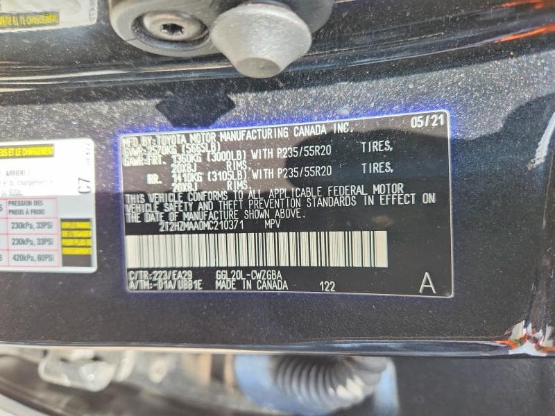 2021 LEXUS RX 350 14