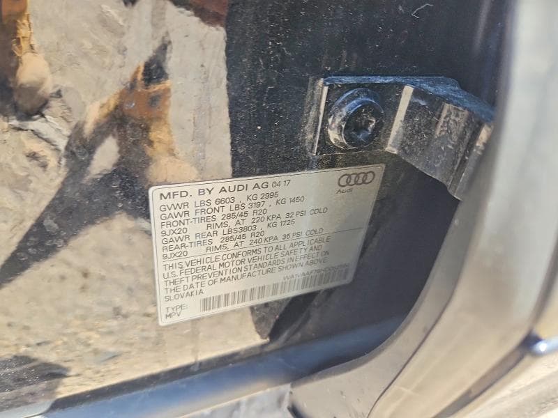 2017 AUDI Q7 PRESTIGE 13