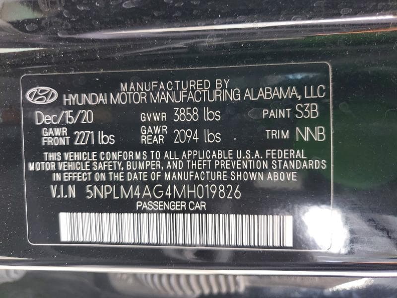 2021 HYUNDAI ELANTRA SEL 12
