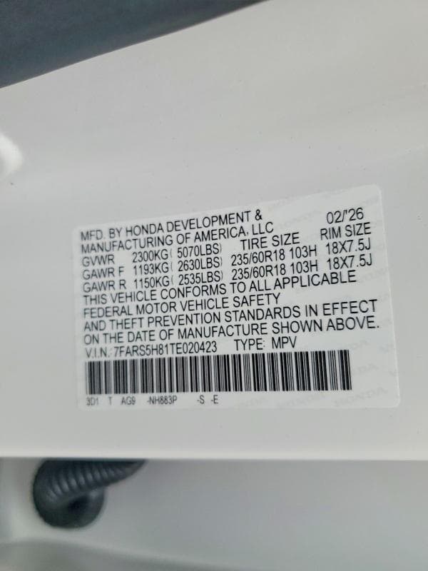 2026 HONDA CR-V SPORT-L 13