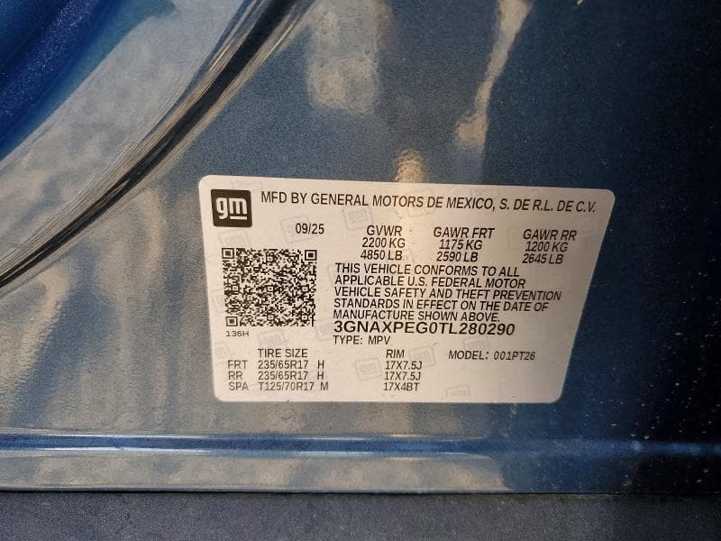 2026 CHEVROLET EQUINOX LT 13