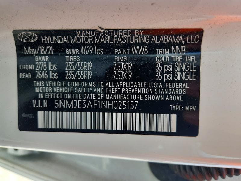 2022 HYUNDAI TUCSON LIMITED 13