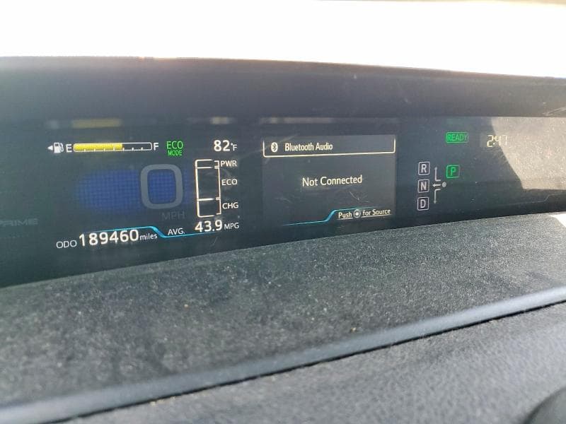 2018 TOYOTA PRIUS PRIME PREMIUM 9