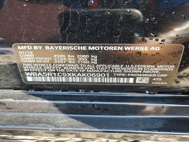 2019 BMW 330I 12
