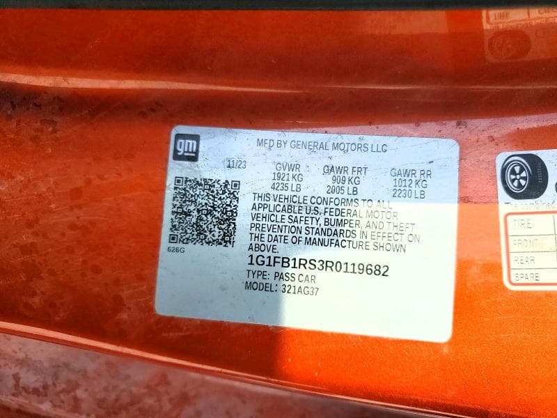 2024 CHEVROLET CAMARO LS 13