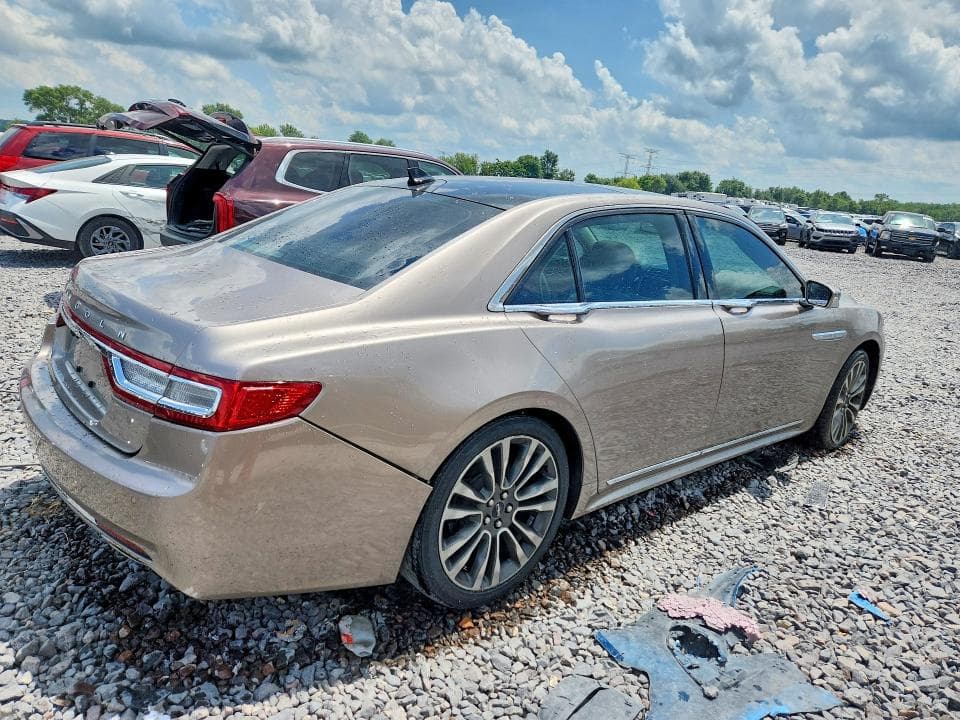 2018 LINCOLN CONTINENTAL SELECT SELECT 3