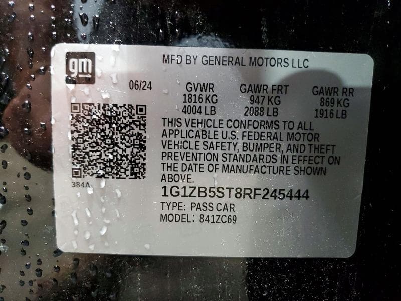 2024 CHEVROLET MALIBU LS 12
