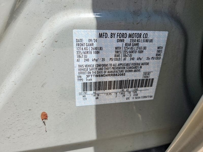 2024 FORD MAVERICK LARIAT LARIAT 12