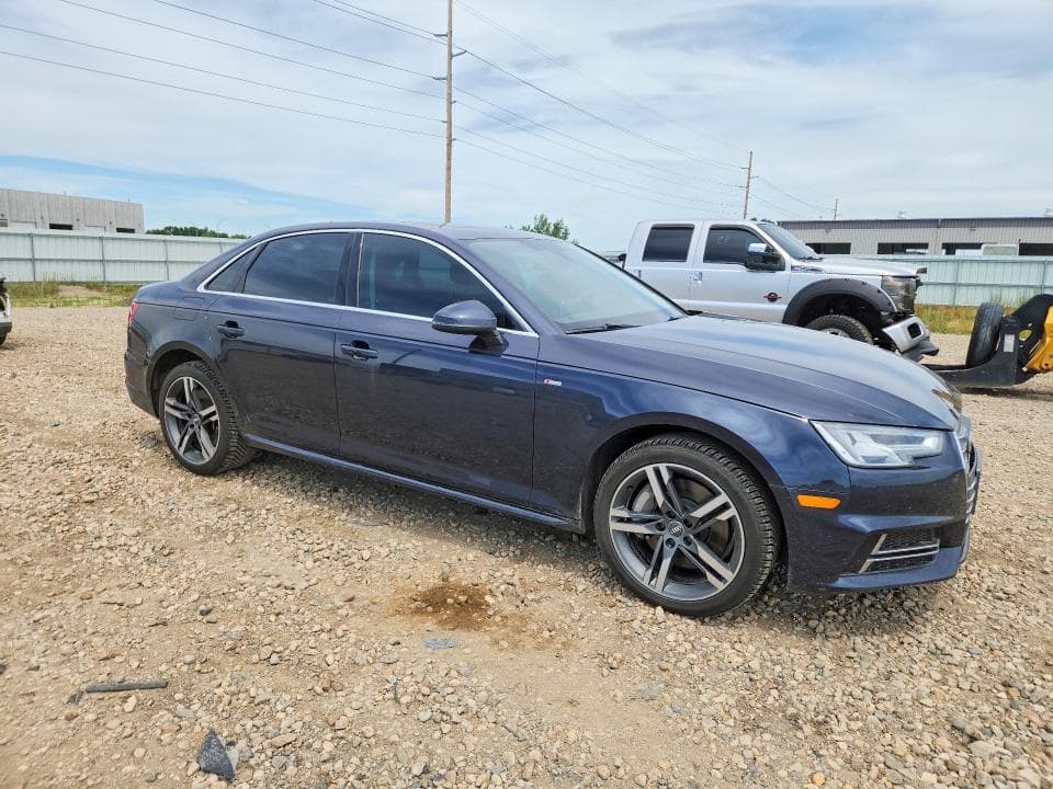 2017 AUDI A4 PREMIUM PLUS PREMIUM PLUS 4