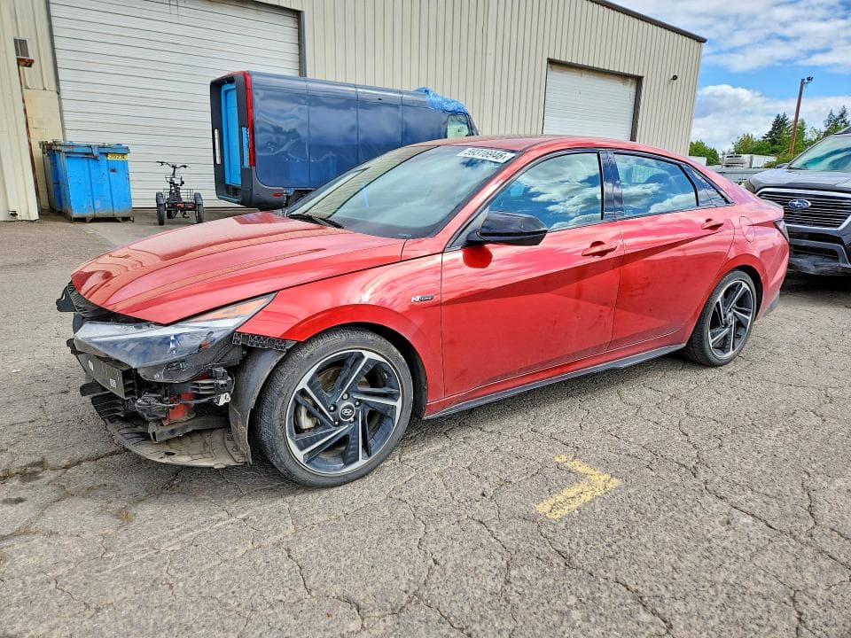 2022 HYUNDAI ELANTRA N LINE N LINE - 1