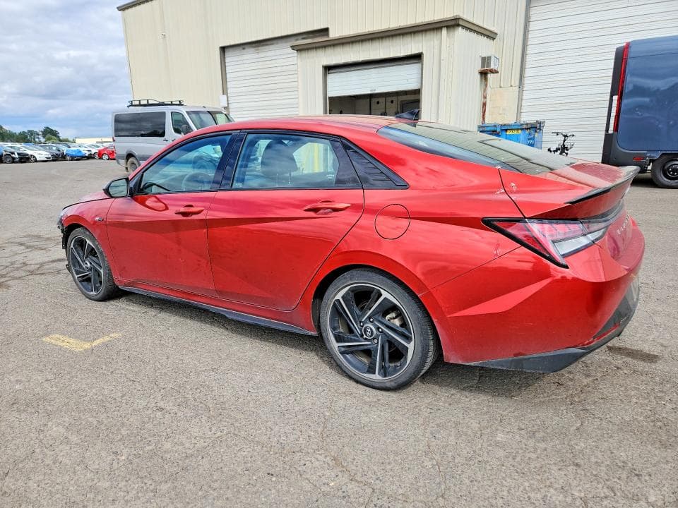 2022 HYUNDAI ELANTRA N LINE N LINE 2