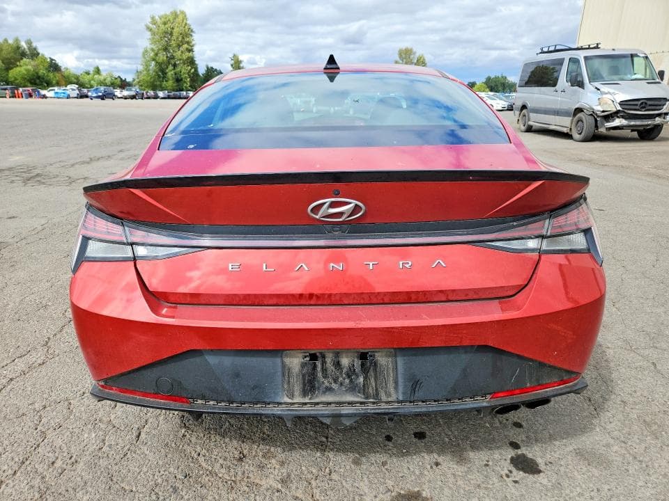 2022 HYUNDAI ELANTRA N LINE N LINE 6