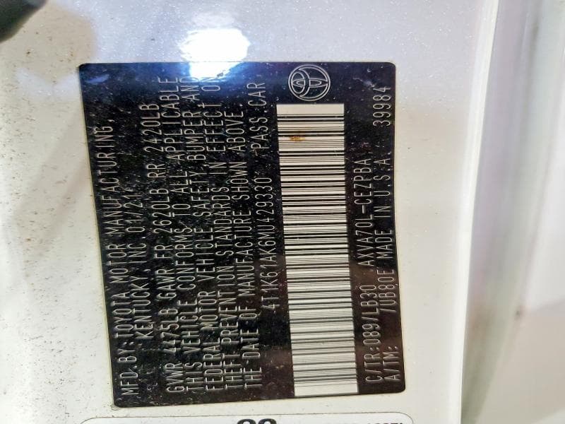 2021 TOYOTA CAMRY XSE 13