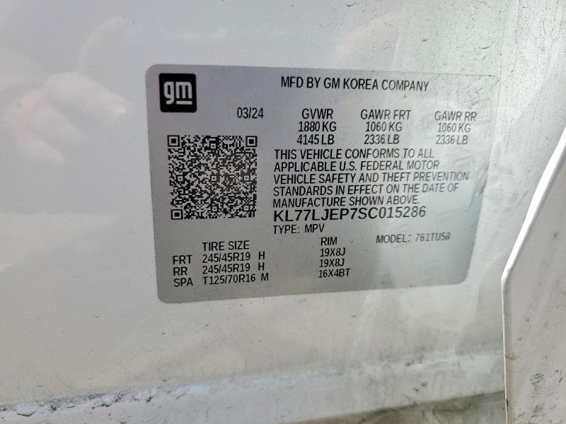 2025 CHEVROLET TRAX 2RS 14
