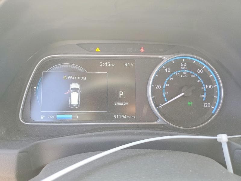 2021 NISSAN LEAF SV 9