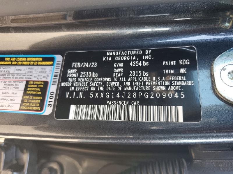 2023 KIA K5 LXS 13
