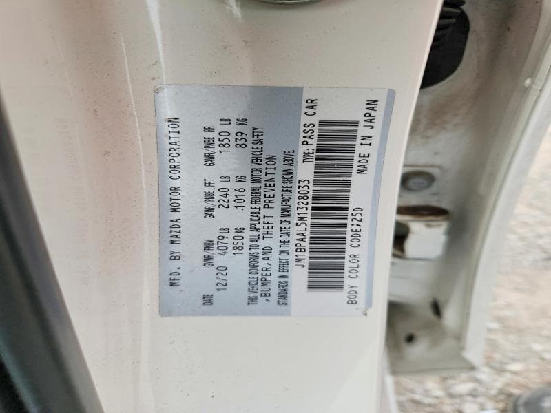 2021 MAZDA 3 12