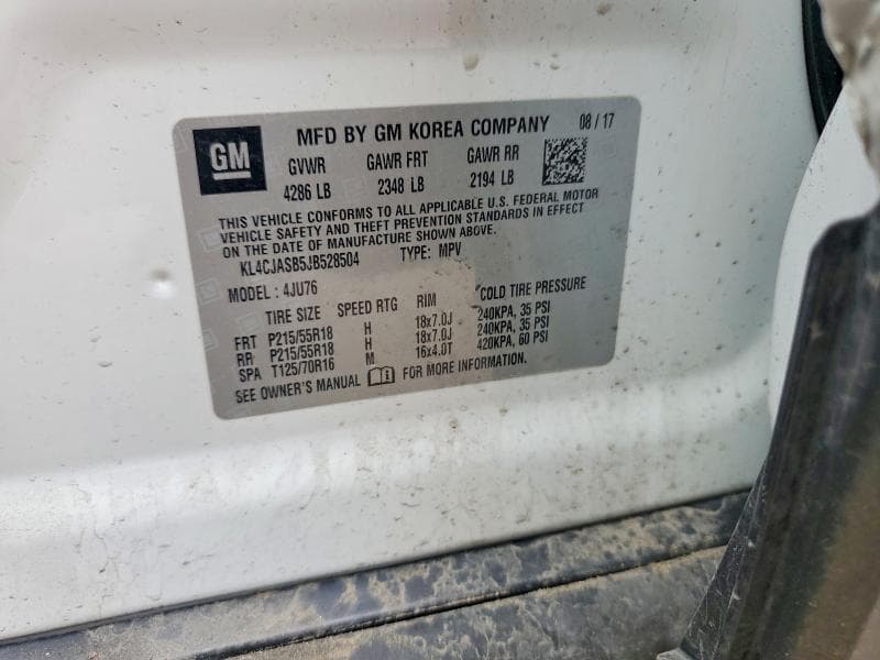 2018 BUICK ENCORE PREFERRED 13