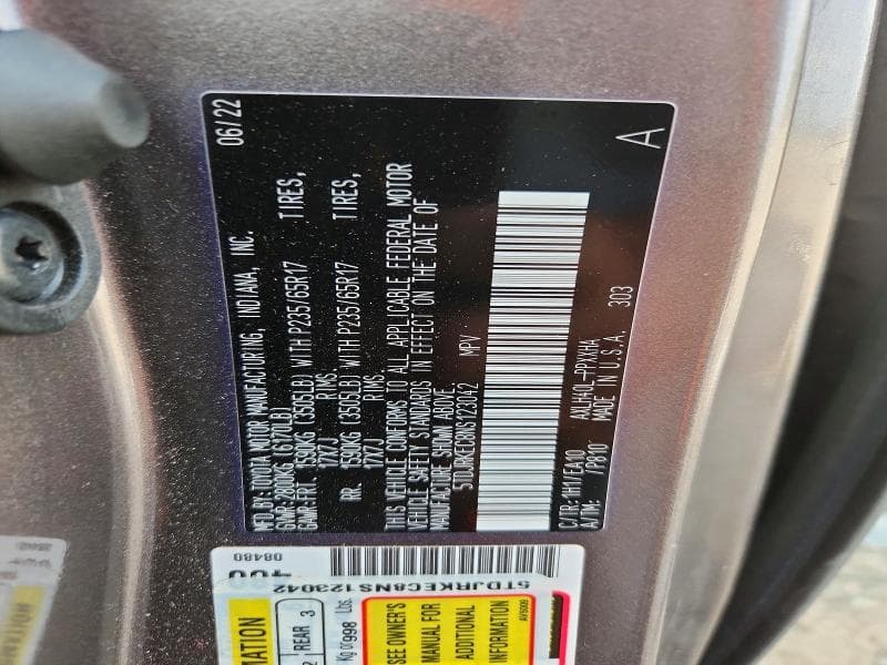 2022 TOYOTA SIENNA XLE XLE 14